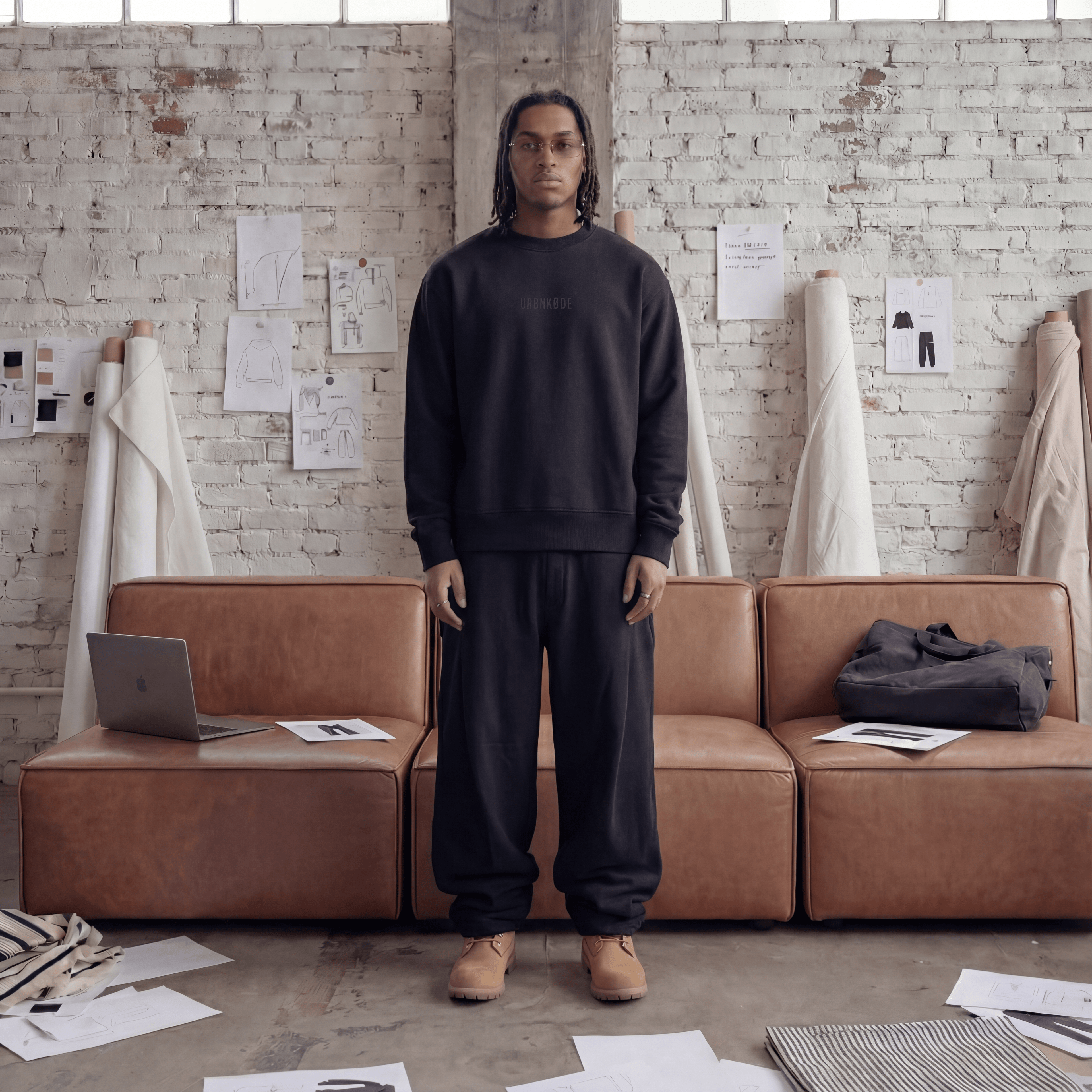 Foundation 0.2 Side Slit Crewneck