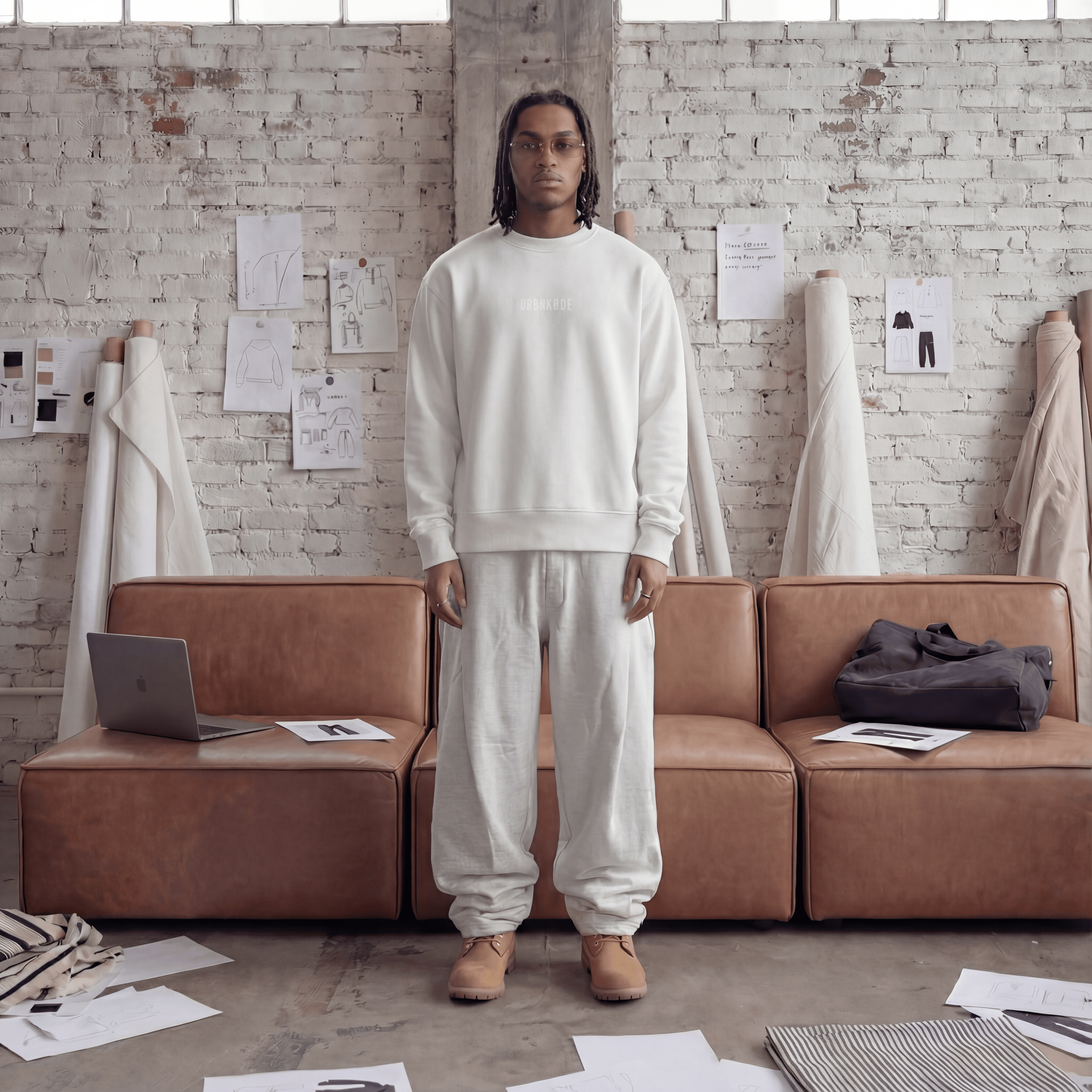 Foundation 0.2 Side Slit Crewneck