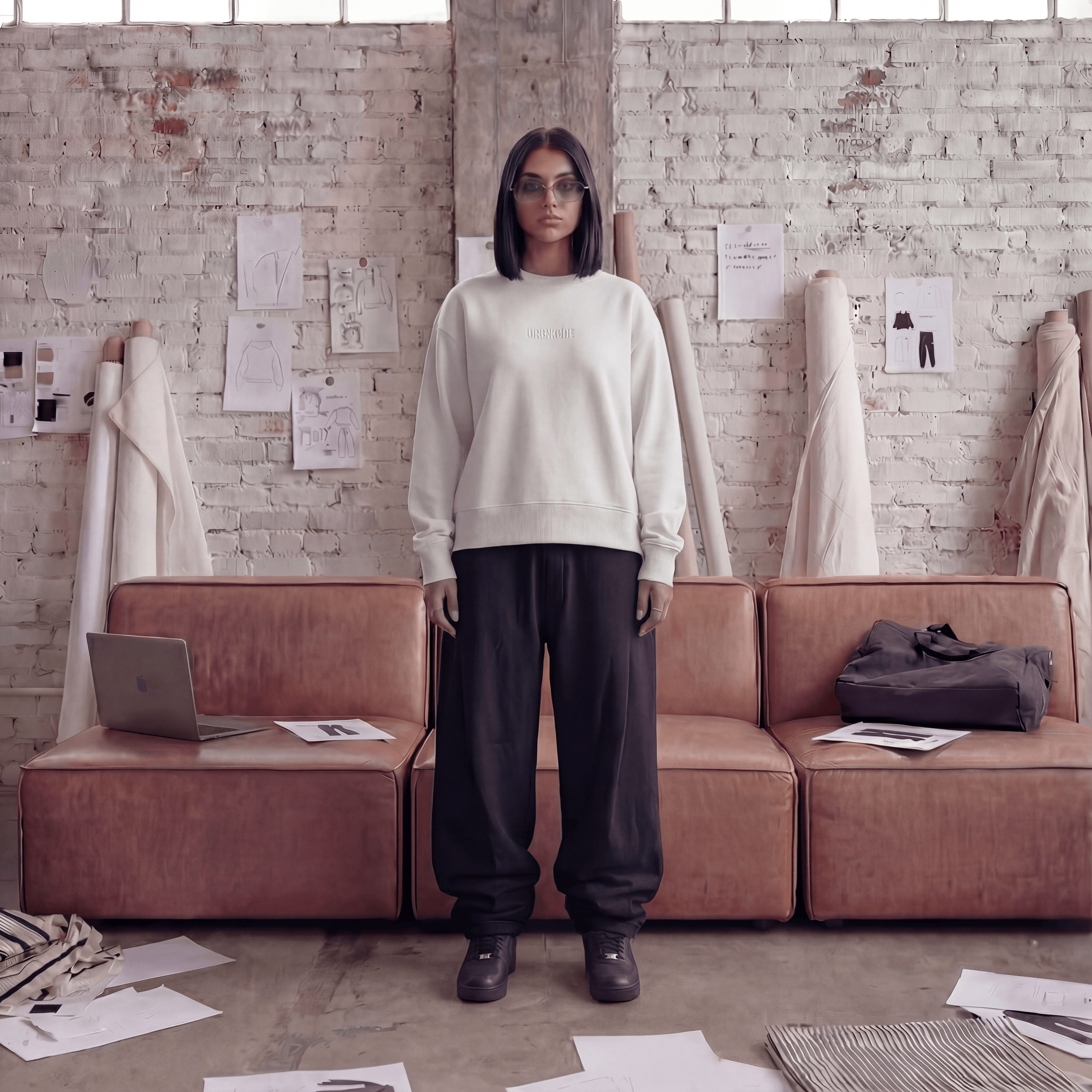 Foundation 0.2 Side Slit Crewneck