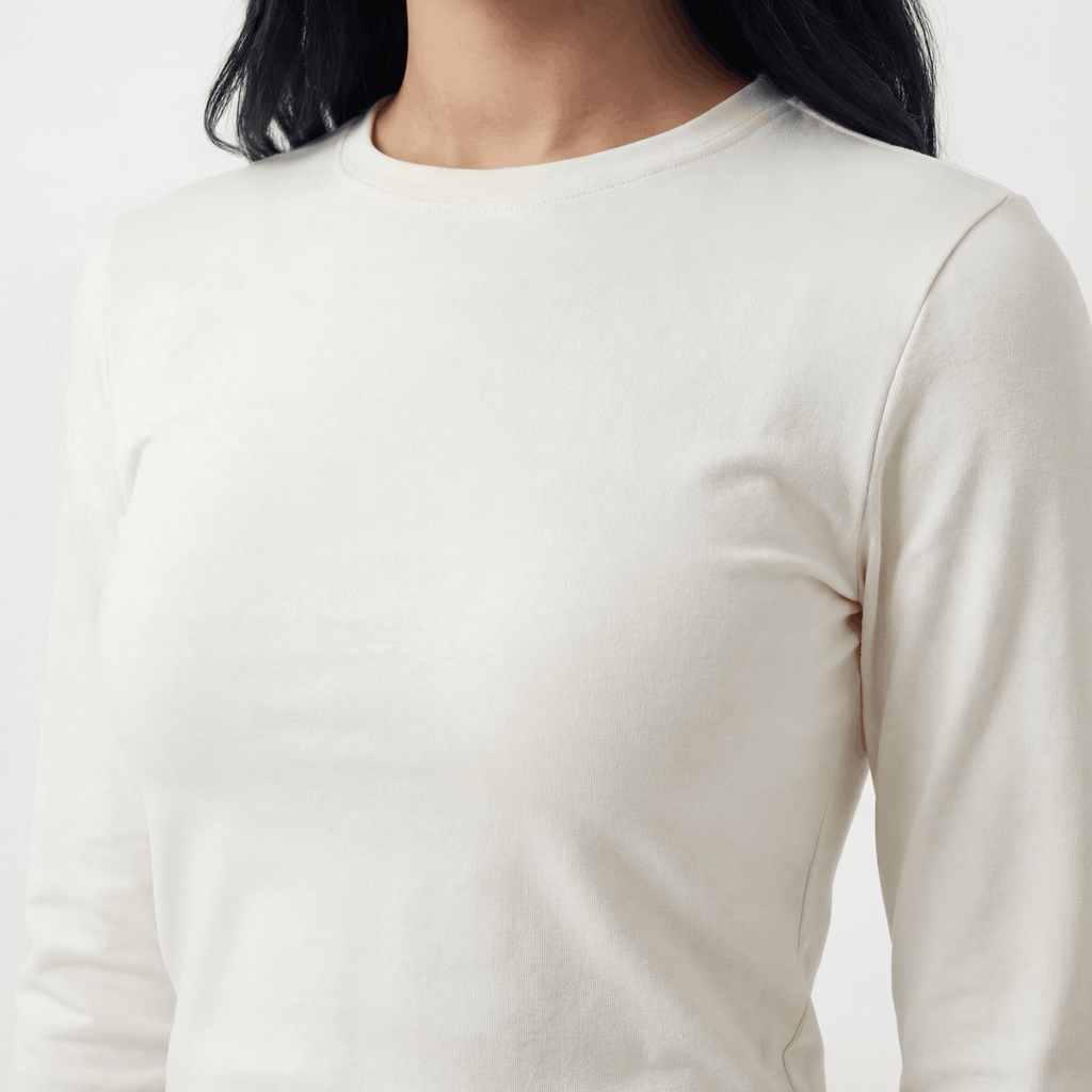 Essential Long Sleeve Top closeup detail