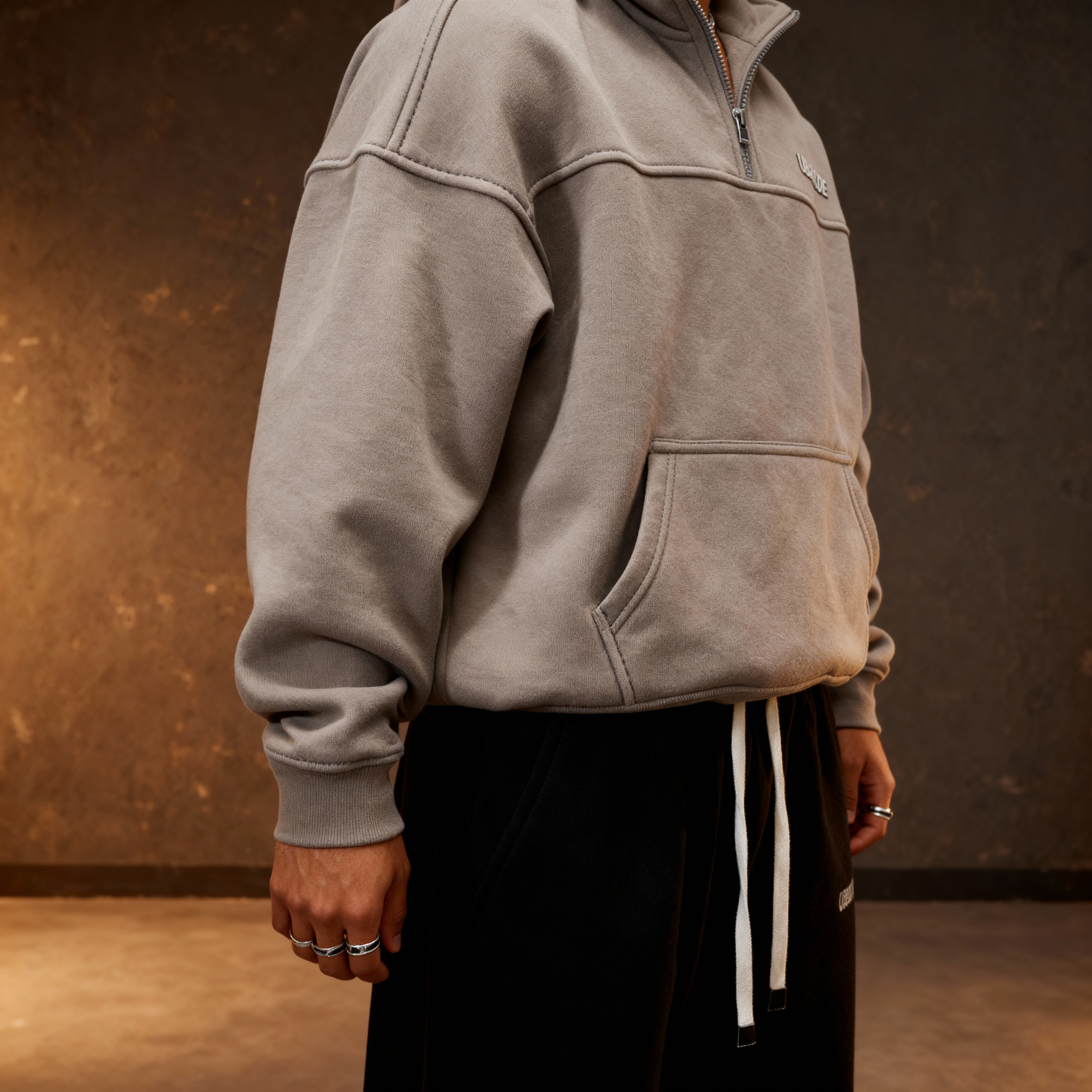 Foundation 0.1 Quarter-Zipper Hoodie