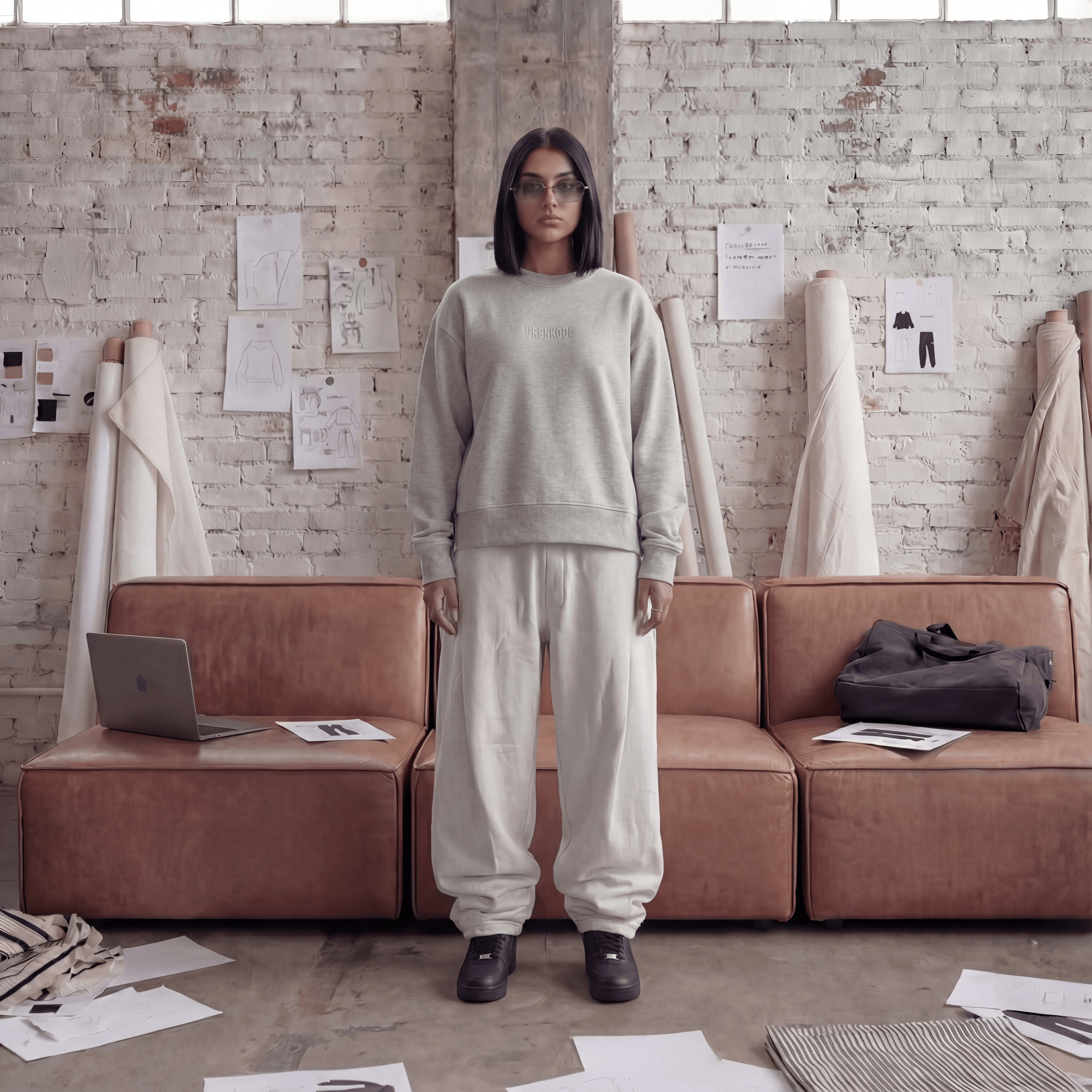 Foundation 0.2 Side Slit Crewneck