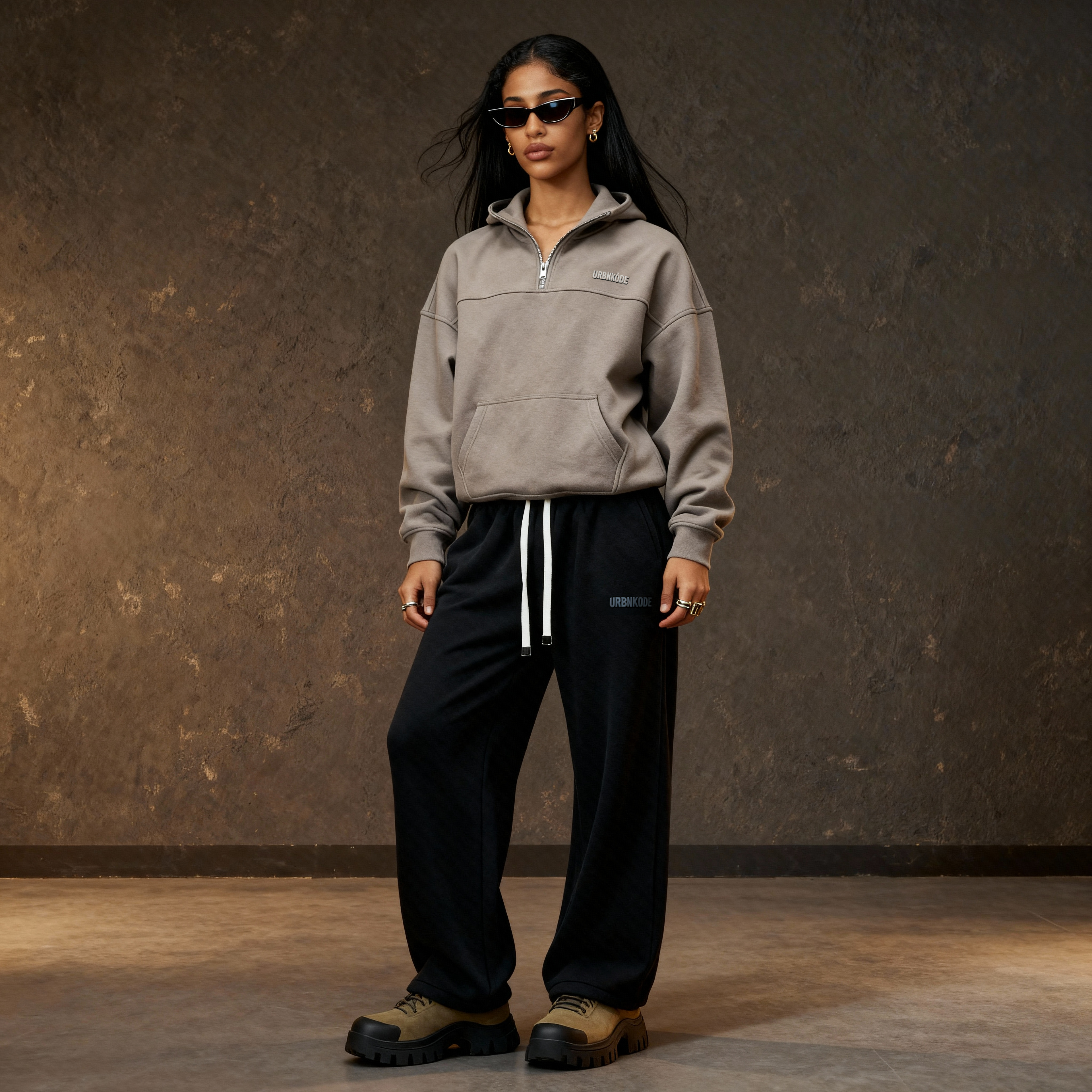 Foundation 0.1 Quarter-Zipper Hoodie