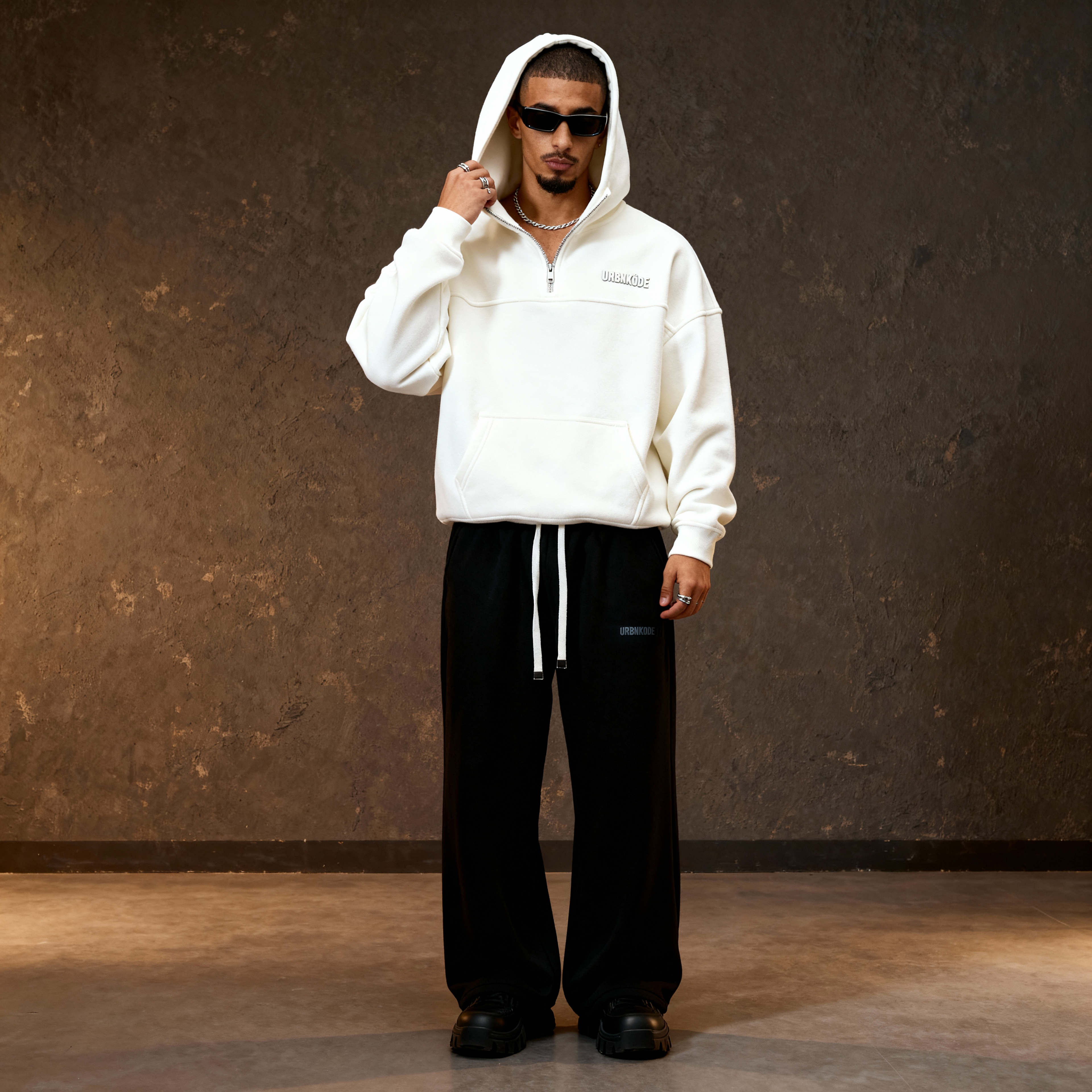 Foundation 0.1 Quarter-Zipper Hoodie