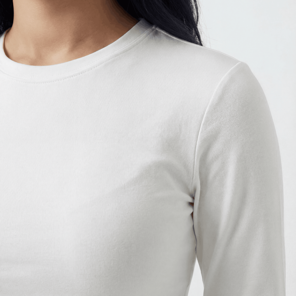 Essential Long Sleeve Top closeup detail