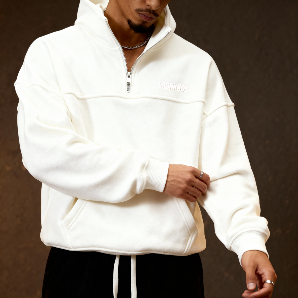 Foundation 0.1 Quarter-Zipper Hoodie