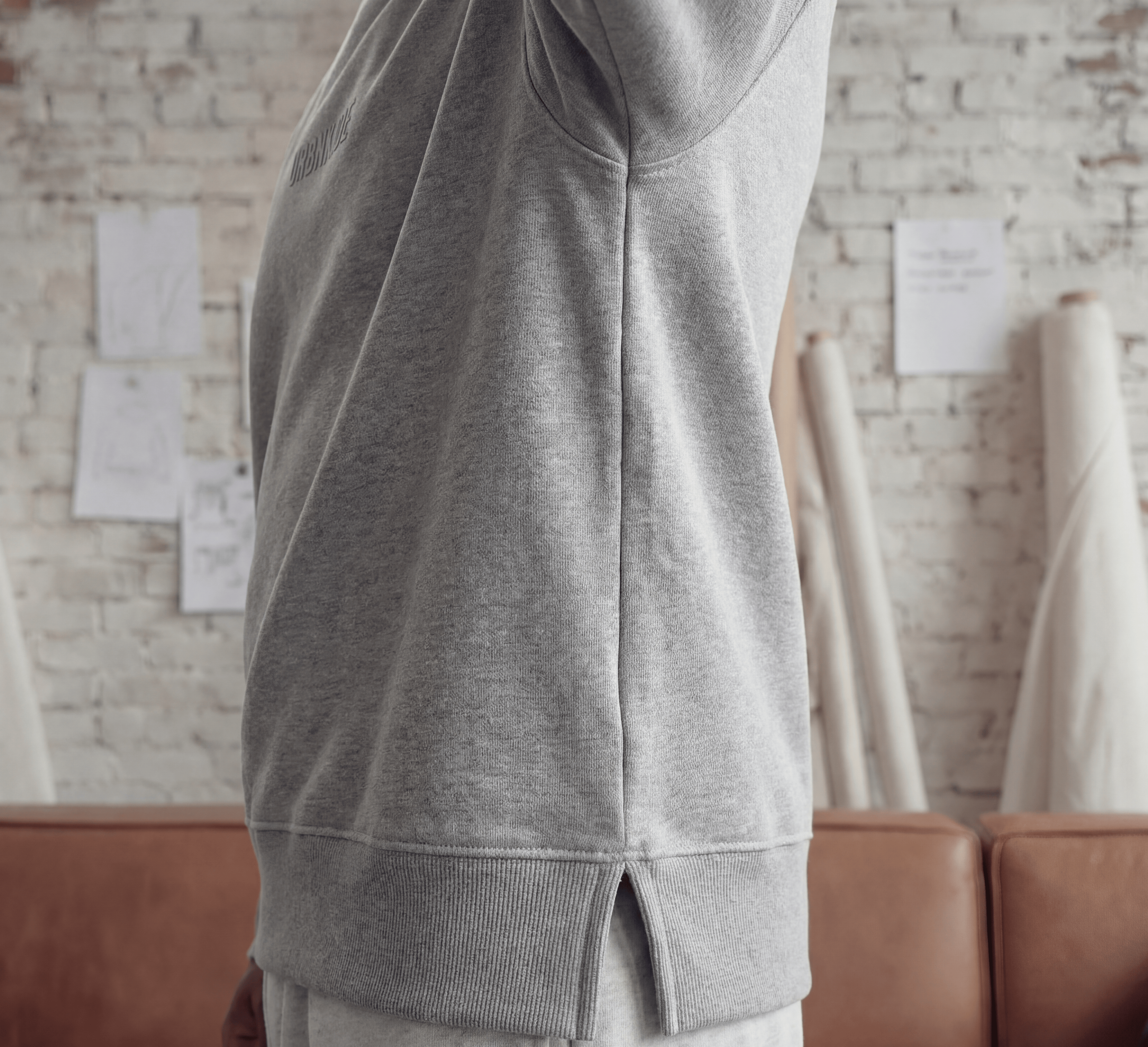 Foundation 0.2 Side Slit Crewneck