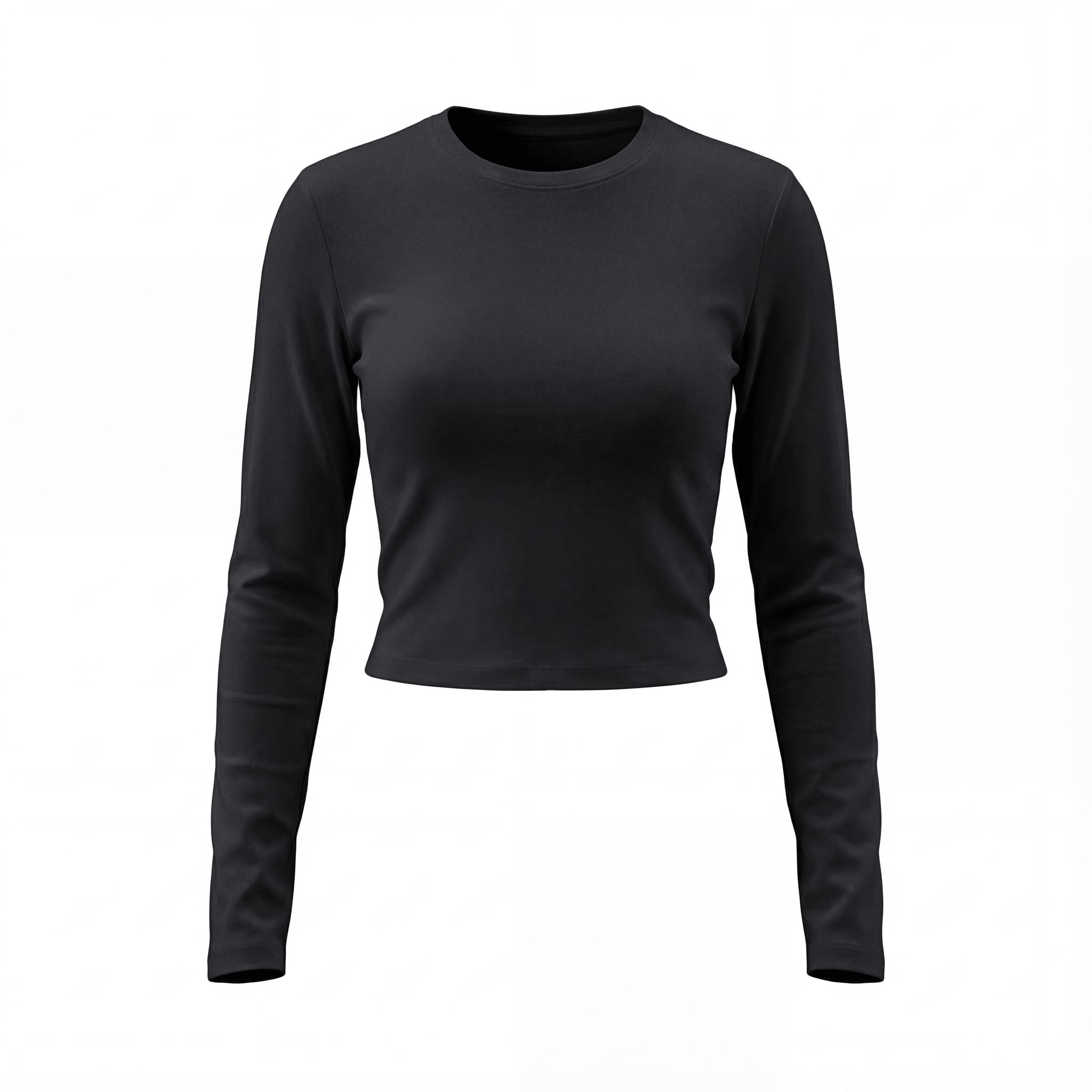 Essential Long Sleeve Top on model